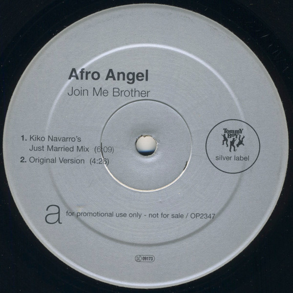 Afro Angel - Join Me Brother | Tommy Boy Silver Label (OP 2347) - 2 Afro Angel - Join Me Brother | Tommy Boy Silver Label (OP 2347) - 2