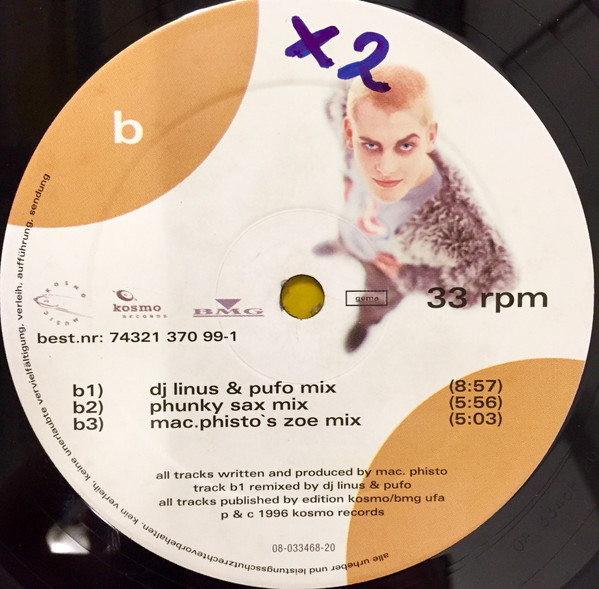 Mac. Phisto - Bad House | Kosmo Records (74321 370 99-1) - 2