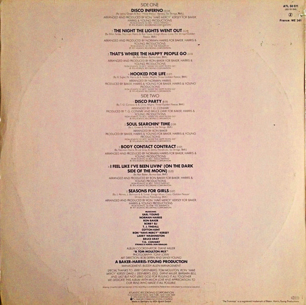 The Trammps - The Best Of The Trammps | Atlantic (ATL 50 511) - 2 The Trammps - The Best Of The Trammps | Atlantic (ATL 50 511) - 2