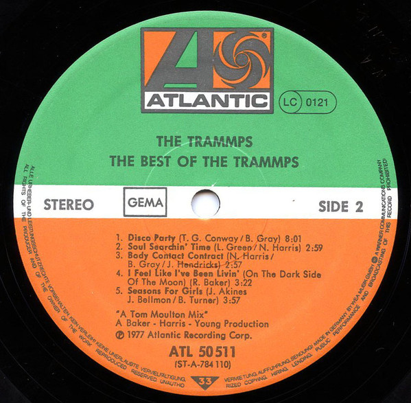 The Trammps - The Best Of The Trammps | Atlantic (ATL 50 511) - 4 The Trammps - The Best Of The Trammps | Atlantic (ATL 50 511) - 4