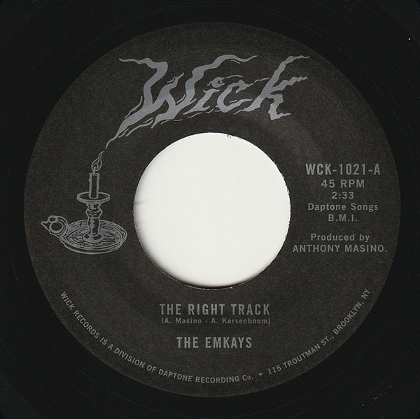 The Emkays - The Right Track/Make It True | Wick Records (WCK-1021) - main The Emkays - The Right Track/Make It True | Wick Records (WCK-1021) - main