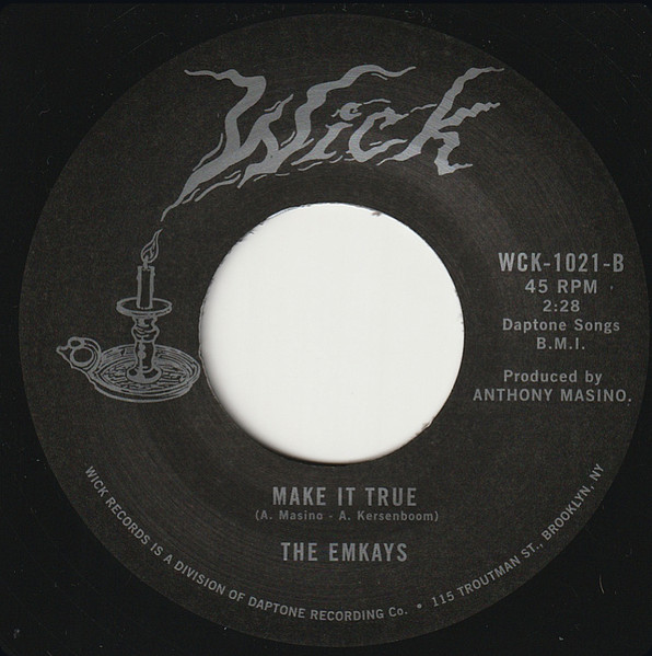 The Emkays - The Right Track/Make It True | Wick Records (WCK-1021) - 2 The Emkays - The Right Track/Make It True | Wick Records (WCK-1021) - 2