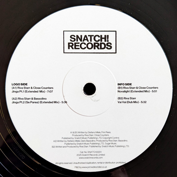 Riva Starr - Keep Me On The Dancefloor Jamz | Snatch! Records (SNATCH222V) - 2 Riva Starr - Keep Me On The Dancefloor Jamz | Snatch! Records (SNATCH222V) - 2