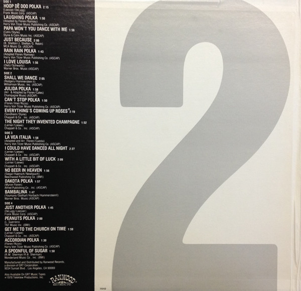 Myron Floren - 22 Great Polka Hits Volume 2 | Ranwood (RAN 7010) - 3 Myron Floren - 22 Great Polka Hits Volume 2 | Ranwood (RAN 7010) - 3