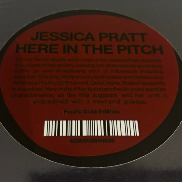 Jessica Pratt - Here In The Pitch | City Slang (SLANG50494LP) - 2