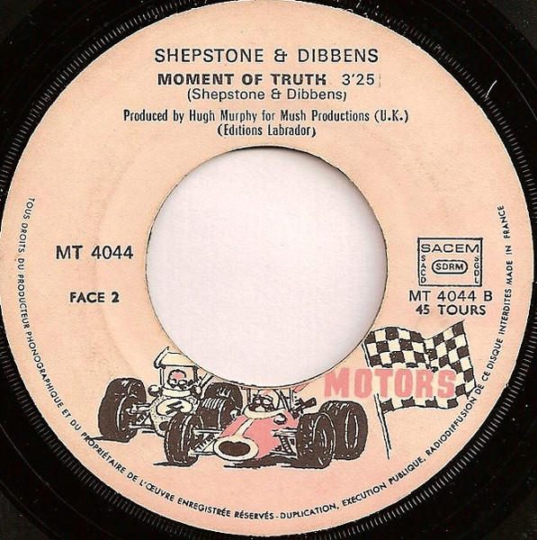 Shepstone & Dibbens - Shady Lady | Les Disques Motors (MT 4044) - 4