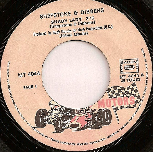 Shepstone & Dibbens - Shady Lady | Les Disques Motors (MT 4044) - 3