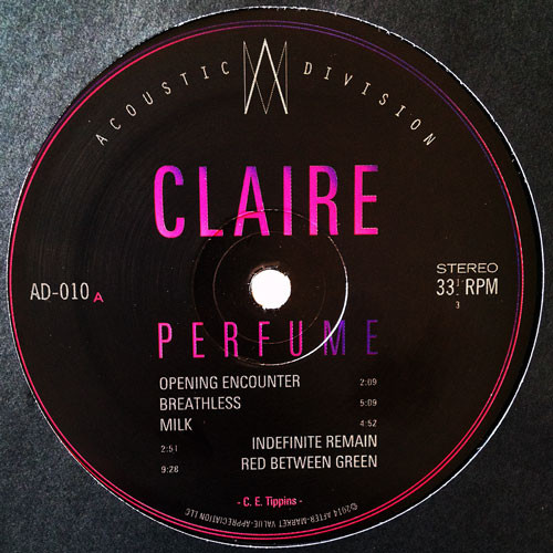 Claire Elise Tippins - Perfume | Acoustic Division (AD-010) - main Claire Elise Tippins - Perfume | Acoustic Division (AD-010) - main