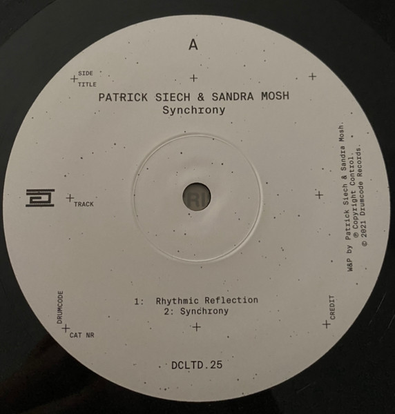 Patrick Siech & Sandra Mosh - Synchrony | Drumcode (DCLTD.25)