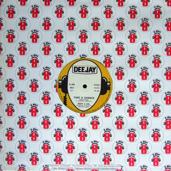 Bizzy & Co. - Take A Chance | Deejay (D.J. MIX 584) - 3