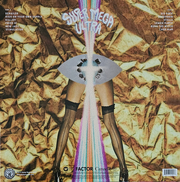 Wine Lips - Super Mega Ultra | Stomp Records (STMP194) - 2