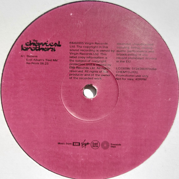 The Chemical Brothers - Believe | Freestyle Dust (CHEMTDJX22) - main The Chemical Brothers - Believe | Freestyle Dust (CHEMTDJX22) - main