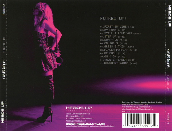 Candy Dulfer - Funked Up! | Heads Up International (HUCD3152) - 2