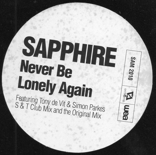 Sapphire - Never Be Lonely Again (Disc 1) | WEA (SAM 2010) - main Sapphire - Never Be Lonely Again (Disc 1) | WEA (SAM 2010) - main