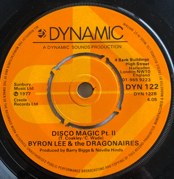 Byron Lee And The Dragonaires - Disco Magic | Dynamic Sounds (DYN 122) - 2 Byron Lee And The Dragonaires - Disco Magic | Dynamic Sounds (DYN 122) - 2