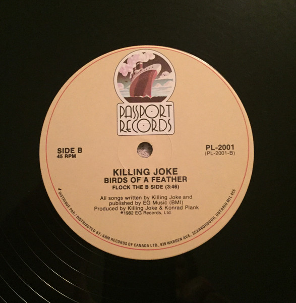 Killing Joke - Birds Of A Feather | Passport Records (PL 2001) - 4