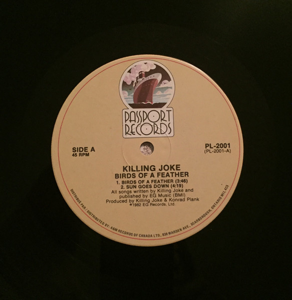 Killing Joke - Birds Of A Feather | Passport Records (PL 2001) - 3