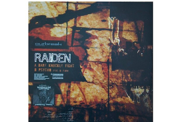 Raiden - Bare Knuckle Fight / Psycho | Outbreak Records (OUTB028) - 2
