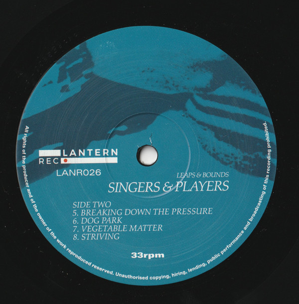 Singers & Players - Leaps & Bounds | Lantern Rec. (LANR026) - 3