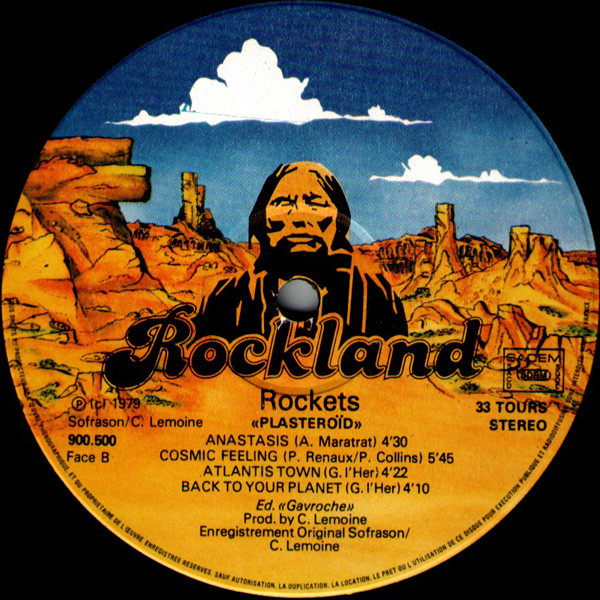 Rockets - Plasteroïd | Rockland Records (900.500) - 4