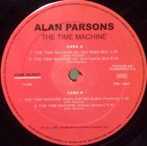 Alan Parsons - The Time Machine | CNR Music (71-525) - 3