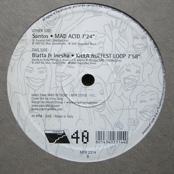 Blatta & Inesha - Mad In Sicily Sampler 1 | Mantra Vibes (MTR 2314) - 2