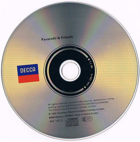 Pavarotti & Friends - Pavarotti & Friends | Decca (440 100-2) - 3