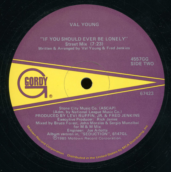 Val Young - If You Should Ever Be Lonely | Gordy (4557GG) - 2