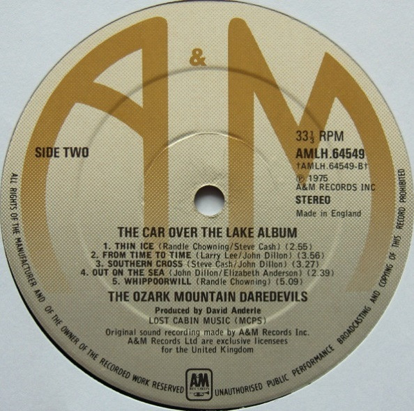 The Ozark Mountain Daredevils - The Car Over The Lake Album | A&M Records (AMLH.64549) - 4 The Ozark Mountain Daredevils - The Car Over The Lake Album | A&M Records (AMLH.64549) - 4