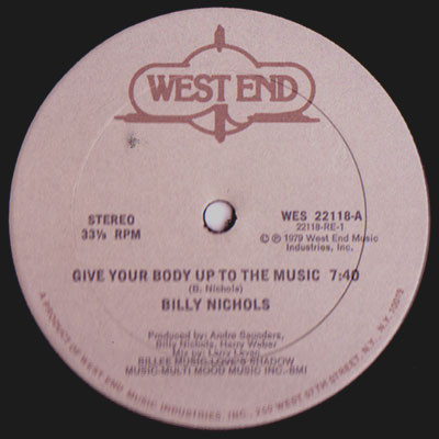 Give Your Body Up To The Music