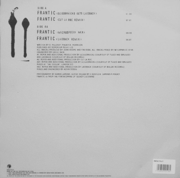 Finitribe - Frantic | Infectious Records (INFECT51T) - 2