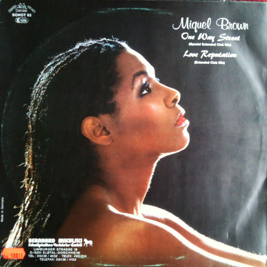 Miquel Brown - One Way Street / Love Reputation | Record Shack Records (SOHOT 63) - 2 Miquel Brown - One Way Street / Love Reputation | Record Shack Records (SOHOT 63) - 2