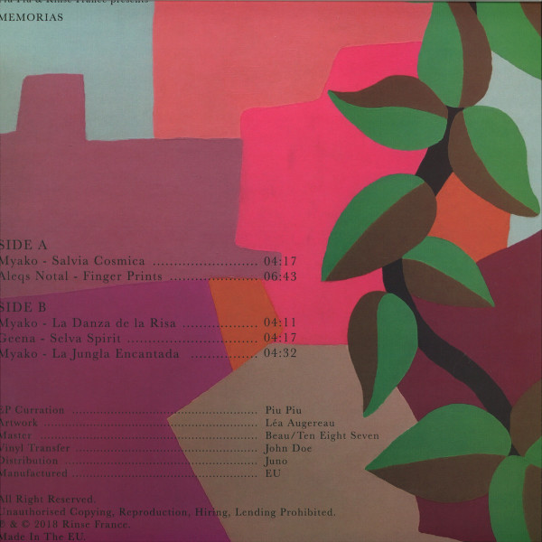 Various - Memorias | Grooveboxx Records (GBX 001) - main Various - Memorias | Grooveboxx Records (GBX 001) - main
