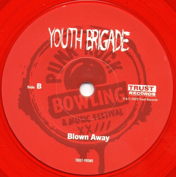 Youth Brigade - Sink With California / Blown Away | Trust Records (TR007-PROMO) - 4
