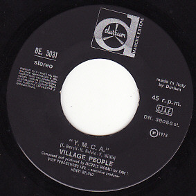 Village People - Y. M. C. A. | Durium (DE 3031) - 2