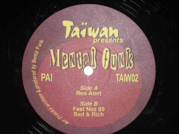 Mental Funk - Red Alert | Taiwan Records (TAIW02) - main