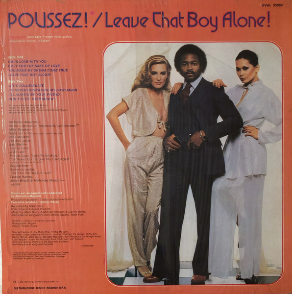 Poussez! - Leave That Boy Alone! | Vanguard (SVAL 33053) - 2