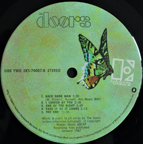 The Doors - The Doors | Elektra (EKS-74007) - 4