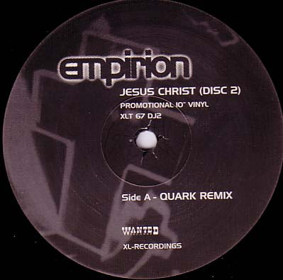 Empirion - Jesus Christ | XL Recordings (XLT 67 DJ) - 4