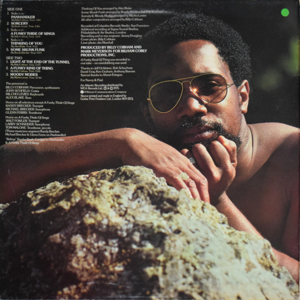 Billy Cobham - A Funky Thide Of Sings | Atlantic (K 50189) - 2 Billy Cobham - A Funky Thide Of Sings | Atlantic (K 50189) - 2