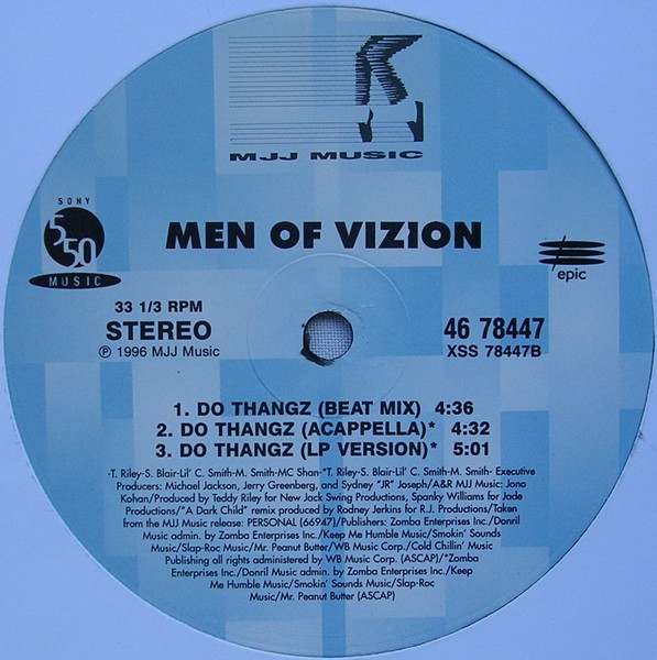Men Of Vizion - Do Thangz | 550 Music (46 78447) - 3