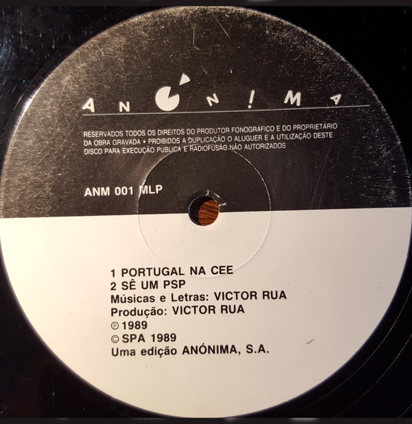 Vitor Rua - Clássicos GNR | Anónima (ANM 001 MLP) - 3