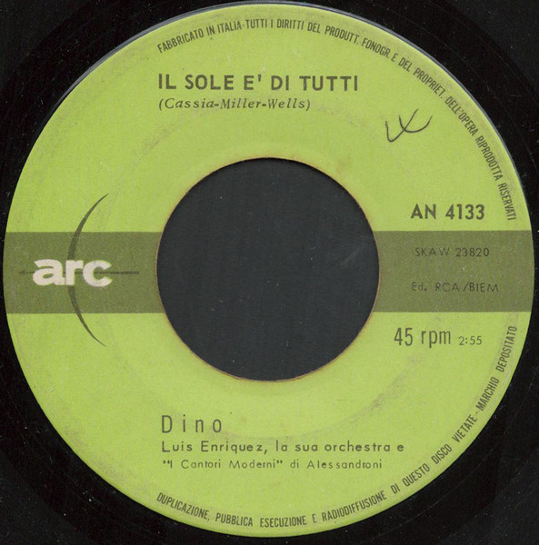 Dino - Il Sole È Di Tutti | Arc (AN 4133) - 3