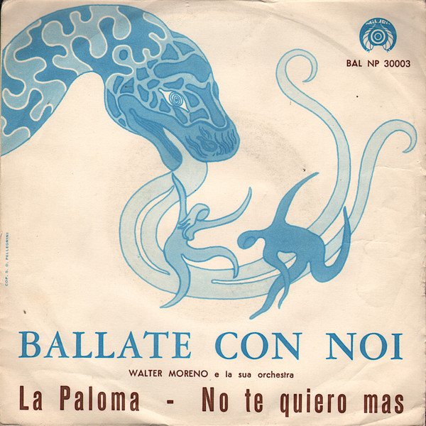 Walter Moreno E La Sua Orchestra - La Paloma / No Te Quiero Mas | Miura (BAL NP 30003) - main