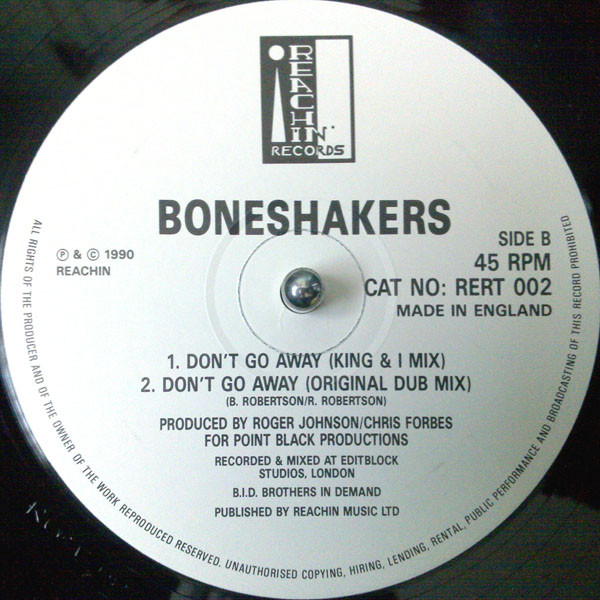 Don't Go Away (4 Mixes)