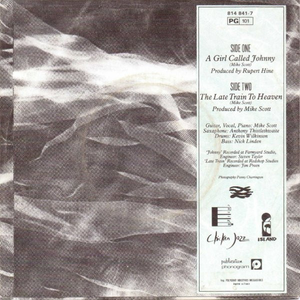 The Waterboys - A Girl Called Johnny | Island Records (814 841-7) - 2 The Waterboys - A Girl Called Johnny | Island Records (814 841-7) - 2