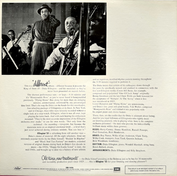Duke Ellington And His Orchestra - Ellington '55 | Capitol Records (M-11674) - 2 Duke Ellington And His Orchestra - Ellington '55 | Capitol Records (M-11674) - 2