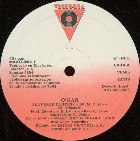 O'Gar - Playback Fantasy | Victoria (VIC-85) - 3
