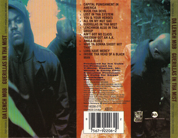 Da Lench Mob - Guerillas In Tha Mist | EastWest Records America (7567-92206-2) - 2 Da Lench Mob - Guerillas In Tha Mist | EastWest Records America (7567-92206-2) - 2