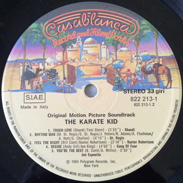 Various - Karate Kid (Original Motion Picture Soundtrack) | Casablanca (822 213-1) - 4 Various - Karate Kid (Original Motion Picture Soundtrack) | Casablanca (822 213-1) - 4